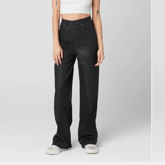 NWT Blank NYC Ribcage Wide Leg size 30 Franklin Spartacus - Picture 1 of 13